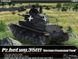 Сборная модель 1:35 танк Pz.bef.wg.35(t) "German Command Tank" Academy 13313