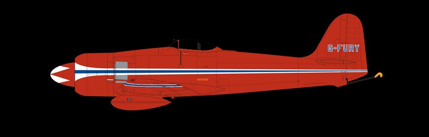 Збірна модель 1/48 найпотужніший винищувач Hawker Sea Fury FB.11 Airfix A06105A