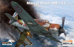 Assembled model 1/48 fighter Bloch MB.152C.1 DW 48019