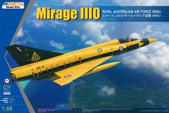 Збірна модель 1/48 винищувач Mirage IIIO Royal Australian Air Force ARDU Kinetic 48145