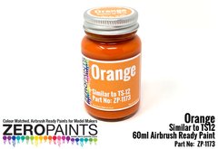 Оранжевая краска Zero Paints (аналог TS12) 60мл ZP-1173