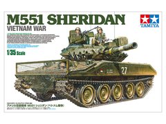 Сборная модель американский танк M551 Sheridan Vietnam War Tamiya 35365