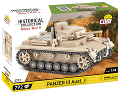 Навчальний конструктор танк Historical Collection World War II 2712 Panzer II Ausf. J COBI 2712
