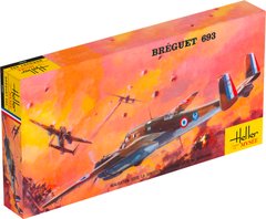 Збірна модель Літака Breguet 693/2 Heller 80392 1:72