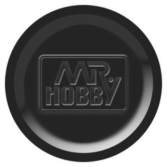 Nitro paint Mr.Color (10 ml) Tire Black/Shinny black (matte) C137 Mr.Hobby C137
