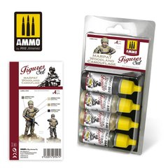 Marpat Woodland Ammo Mig 7047 Acrylic Paint Set