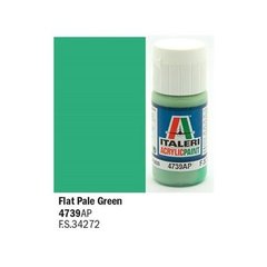 Акриловая краска бледно-зеленый Pale Green 20ml Italeri 4739