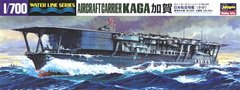 Сборная модель 1/700 авианосец Aircraft Carrier Kaga Water Line Series Hasegawa 49202