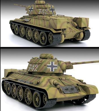 Сборная модель 1:35 танк T-34 747(r) German Version Academy 13502