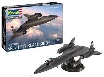 Модель самолета Lockheed SR-71B Blackbird в масштабе 1:48 для сборки, Revell 03751