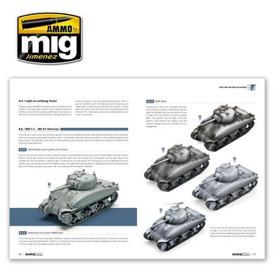 Black & White Technique magazine for painting models and figures (English) Ammo Mig 6016