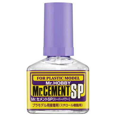 Суперрідкий клей Mr. Cement SP (40 ml) MC131 Mr.Hobby MC131