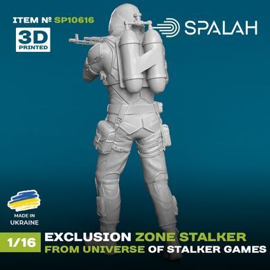 Фігура 1:16 сталкер зони відчуження (11,3см.) з всесвіту ігор STALKER SPALAH 10616