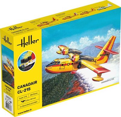 Сборная модель 1/72 самолет Canadair CL-215 - Стартовый набор Heller 56373