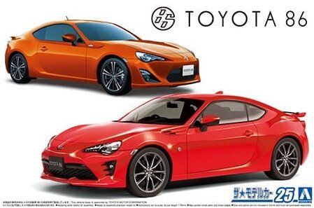 Збірна модель 1/24 автомобіля ZN6 Toyota 86 '12 / '16 Aoshima 059661