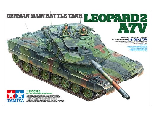 Сборная модель 1/35 танк Leopard 2 A7V Tamiya 35387