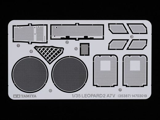 Сборная модель 1/35 танк Leopard 2 A7V Tamiya 35387