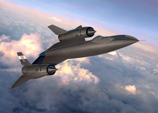 Збірна модель 1:48 літак Lockheed SR-71B Blackbird Revell 03751