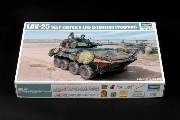 Assembly model 1:35 BRM LAV-25 Slep Trumpeter 01513