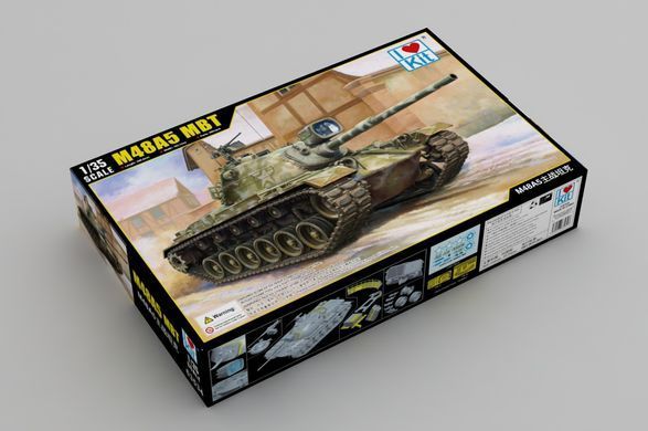 Сборная модель 1:35 танк M48A5 MBT I Love Kit 63534