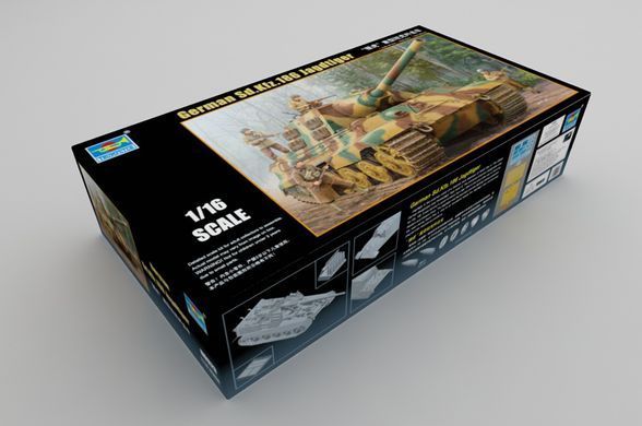 Сборная модель 1:16 танк German Sd.Kfz 186 Jagdtiger Trumpeter 00923