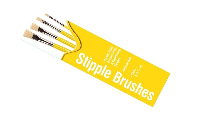 Набір пензлів Stipple Brush Pack Humbrol AG4306