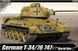 Сборная модель 1:35 танк T-34 747(r) German Version Academy 13502