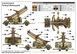Assembly model 1:35 Rheintochter I anti-aircraft missile Trumpeter 02357