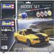 Стартовый набор 1/25 для моделизма автомобиля Model Set 2010 Ford Mustang GT Revell 67046