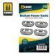 Масштабна модель 1/35 середні танкові гаки Medium Panzer Hooks Ammo Mig 8143