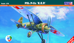 Assembled model 1/72 plane P-11C K.O.P. MisterCraft B-08