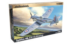 Сборная модель 1/48 самолета Spitfire Mk.XVI Bubbletop Eduard 8285