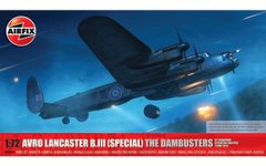 Збірна модель 1/72 літак Avro Lancaster B.III (SPECIAL) 'THE DAMBUSTERS' Airfix A09007A