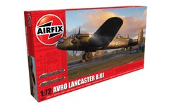 Assembly model 1/72 aircraft Avro Lancaster B.III Airfix A08013A