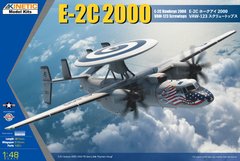 Збірна модель 1/48 E-2C Hawkeye 2000 VAW-123 Screwtops CAG Birds Kinetic 48135