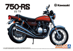 Сборная модель 1/12 мотоцикл Kawasaki Z2 750RS '73 Aoshima 06432