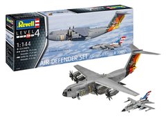 Збірні моделі 1/144 літаки Air Defender Set (Airbus A400M & Tornado) Revell 03789