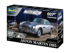 Збірна модель 1/24 автомобіля Aston Martin DB5 James Bond 007 Goldfinger - Gift Set Revell 05653