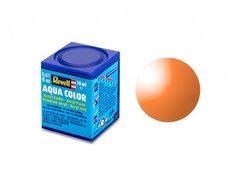 Acrylic paint Orange, transparent, 18 ml, Aqua Color, Revell 36730