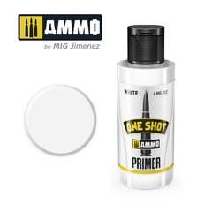 Грунт білий акриловий One Shot Professional Primers - White Ammo Mig 2022