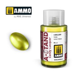 Металлическое покрытие A-STAND Lemon Yellow Лимонно-желтый Ammo Mig 2454