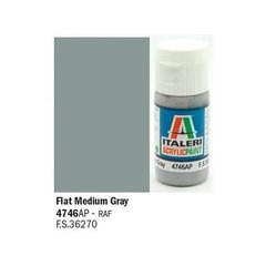 Акриловая краска средне-серый Medium Gray 20ml Italeri 4746