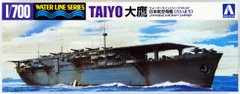Сборная модель 1/700 авианосец Water Line Series Taiyo Japanese Aircraft Carrier Aoshima 04520