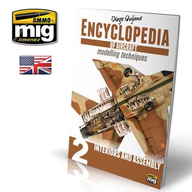 Magazine "Encyclopedia of Aircraft Modeling" Vol. 2 Interiors and Assembly (English) Ammo Mig 6051