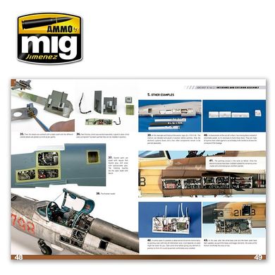 Журнал "Енциклопедія авіамоделювання" Вип. 2 Interiors and Assembly (English) Ammo Mig 6051