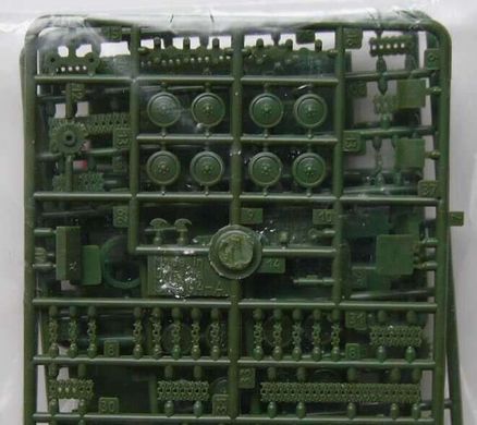 Assembled model 1/72 anti-aircraft tank T-90 UM 394