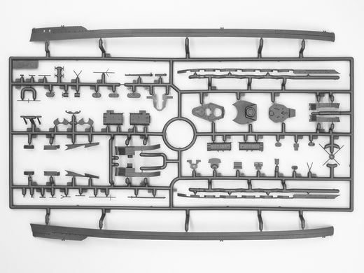 Сборная модель 1/700 Kronprinz (Полный корпус и по ватерлинию), Немецкий линейный корабль ICM ICM S.016