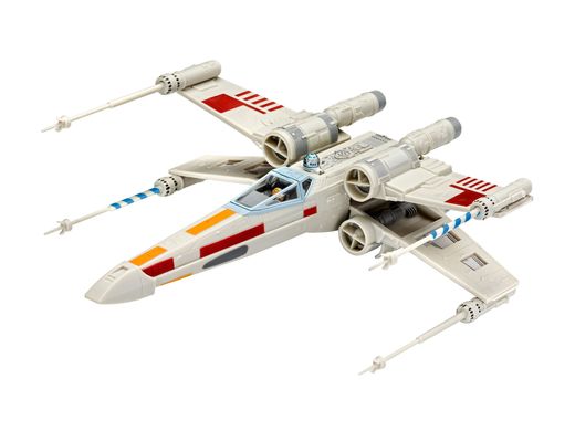 Collectible model 1/57 fighter Collector Set X-Wing Fighter & TIE Fighter Revell 06054