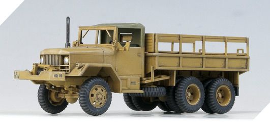 Prefab model 1/72 2.5 ton truck USA M35 Academy 13410