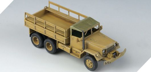 Prefab model 1/72 2.5 ton truck USA M35 Academy 13410